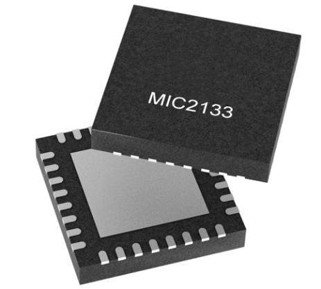 Microchip MIC2133YML 75V，雙相同步降壓PWM控制器 32VQFN