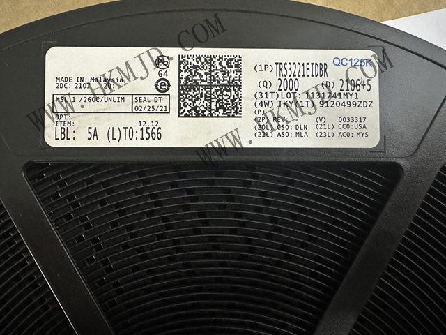 （TI）接口 TRS3221EIDBR TRS3221 RS-232 收發(fā)器，采用VCC單電源供電
