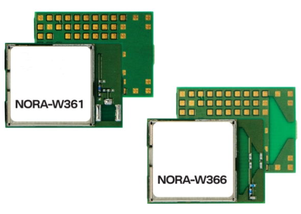 u-blox發(fā)布新款雙頻Wi-Fi藍(lán)牙LE模塊：NORA-W361-00B、NORA-W366-00B
