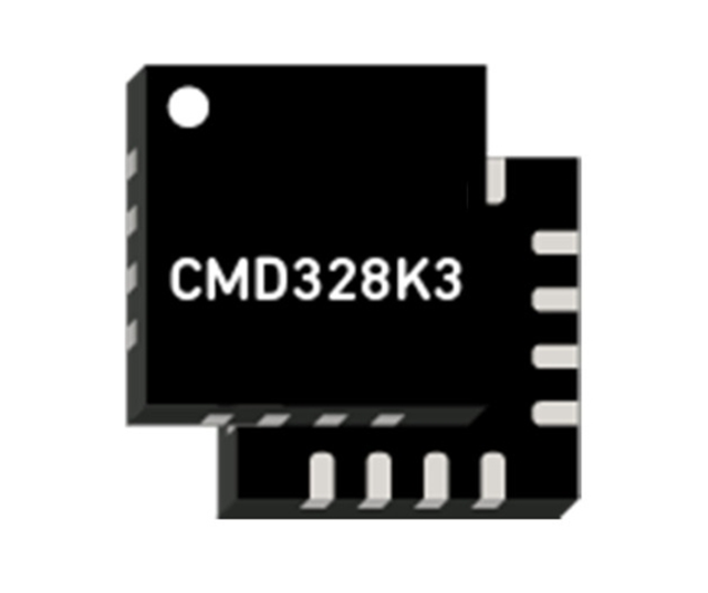 CMD328K3是一款低噪聲放大器，6GHz至18GHz、16QFN