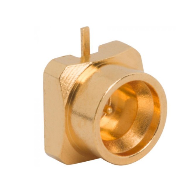 (供應，回收）925-197J-51P Amphenol RF連接器，SMPM 表面貼裝 PCB 插孔