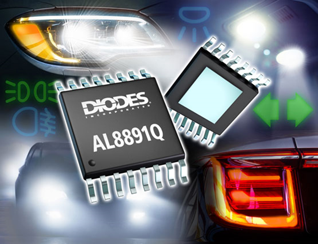Diodes 公司宣布推出AL8891Q LED 驅(qū)動器，擴大符合汽車標(biāo)準(zhǔn)的產(chǎn)品組合。