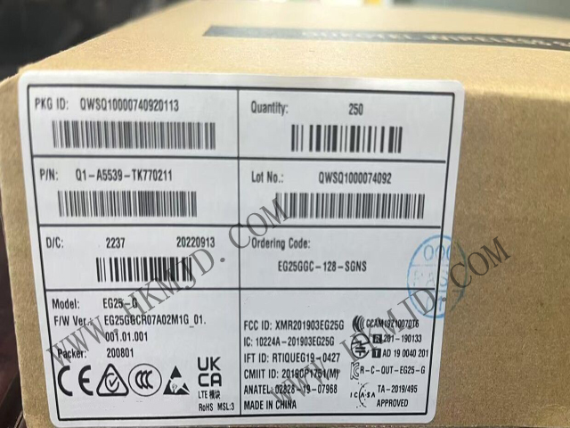 移遠(yuǎn)通信EG25GGC-128-SGNS：高性能LTE Cat 4模組，賦能全球物聯(lián)網(wǎng)連接