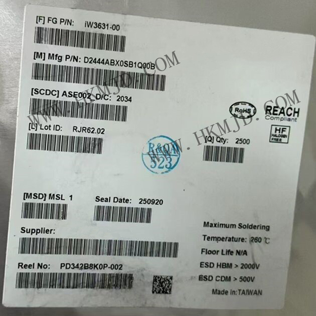現(xiàn)貨供應(yīng) IW3631-00：高性能、高集成度 LED 驅(qū)動(dòng)控制器，提供原裝正品