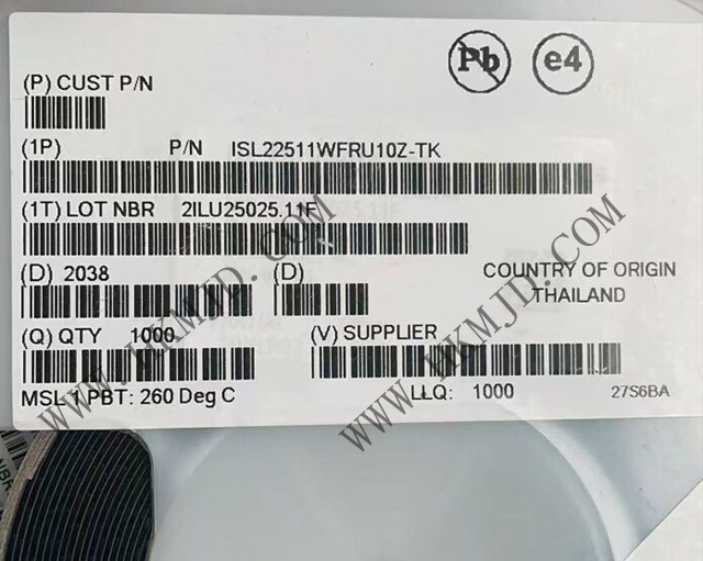 明佳達(dá)供應(yīng)Renesas（ISL22511WFRU10Z）XDCP? 數(shù)字電位計(jì)，助力高性能電子設(shè)計(jì)