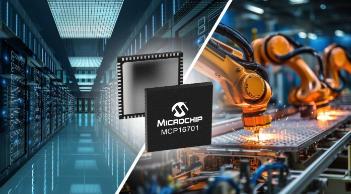 Microchip推出面向高性能AI、工業(yè)計算和數(shù)據(jù)中心應用的先進電源管理IC——MCP16701