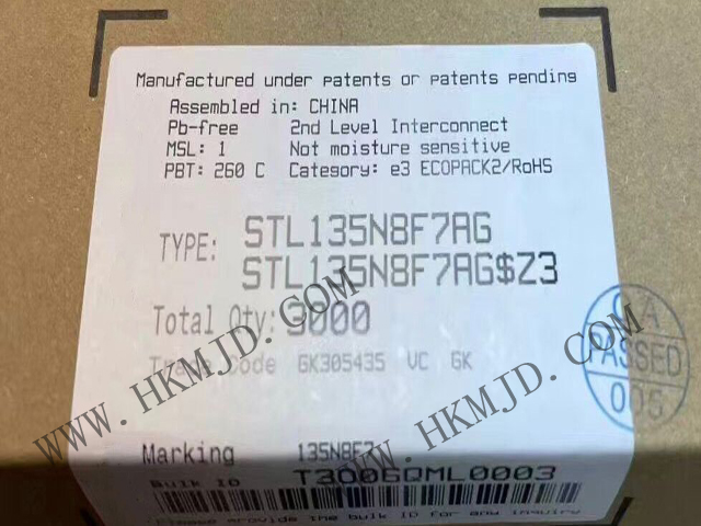 明佳達電子供應(yīng) ST【STL135N8F7AG】STripFET? F7 功率 MOSFET 晶體管