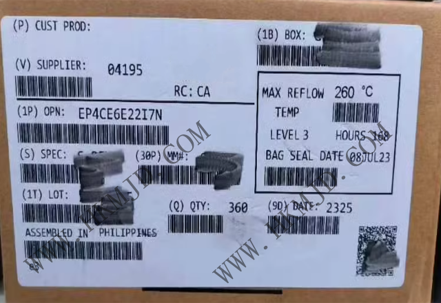 （Intel）Cyclone? IV FPGA EP4CE6E22I7N FPGA - 現場可編程門陣列