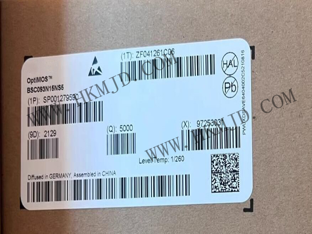 英飛凌BSC093N15NS5 OptiMOS?5 150V功率MOSFET，超低導(dǎo)通電阻9.3mΩ