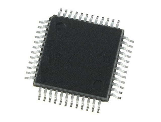 主流微控制器STM32F102CBT6：48 MHz CPU，具備USB FS