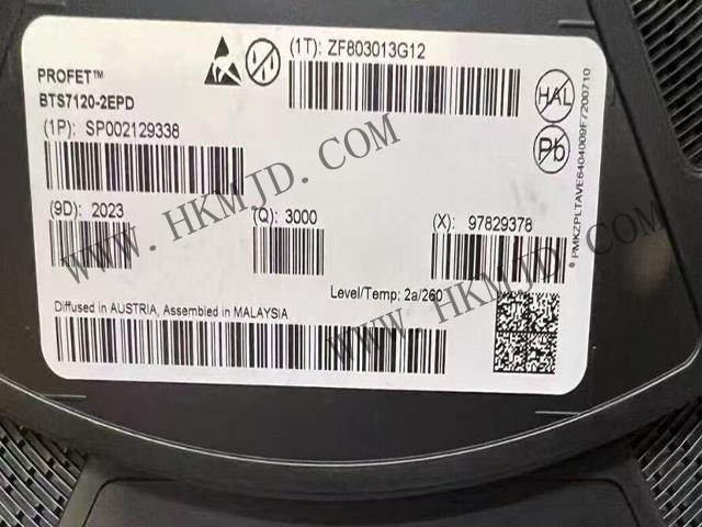供應(yīng)Infineon BTS7120-2EPD智能高側(cè)電源開關(guān)，助力汽車與工業(yè)應(yīng)用升級