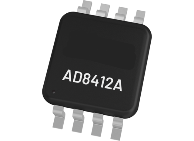 AD8412ABRMZ電流檢測(cè)放大器：1.8MHz 高帶寬、?2V 至 50V 寬輸入電壓范圍