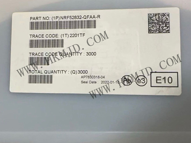 NORDIC全新原裝 NRF52832-QFAA NRF52832 多協議SoC，功能強大且高度靈活
