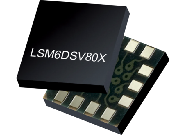ST新品LSM6DSV80XTR-6軸IMU（慣性測量單元），高達(dá)80G值加速度計